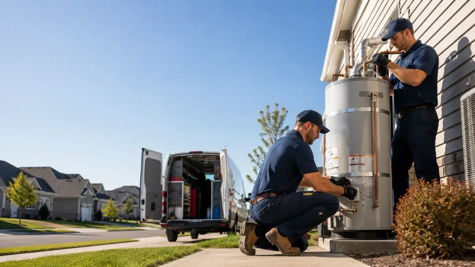 Water Heater Installation in La Plume, PA